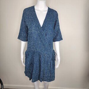 NWT One Teaspoon Starry Night Wrap Dress Navy Small